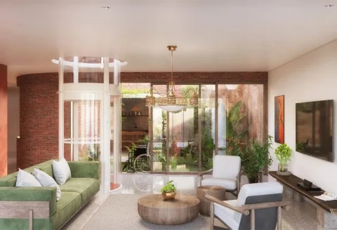 Modern Home Lift