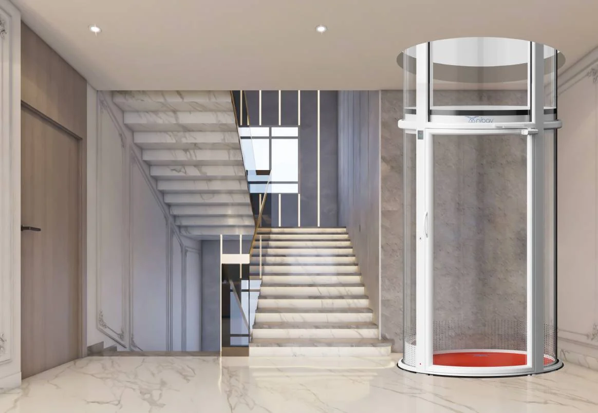 Small elevator for home installation
